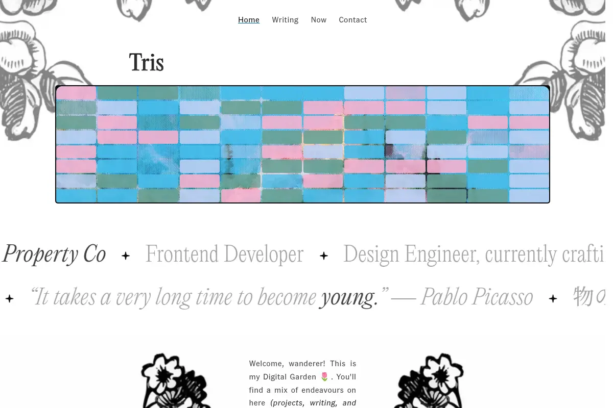 Tris' Digital Garden 🌷