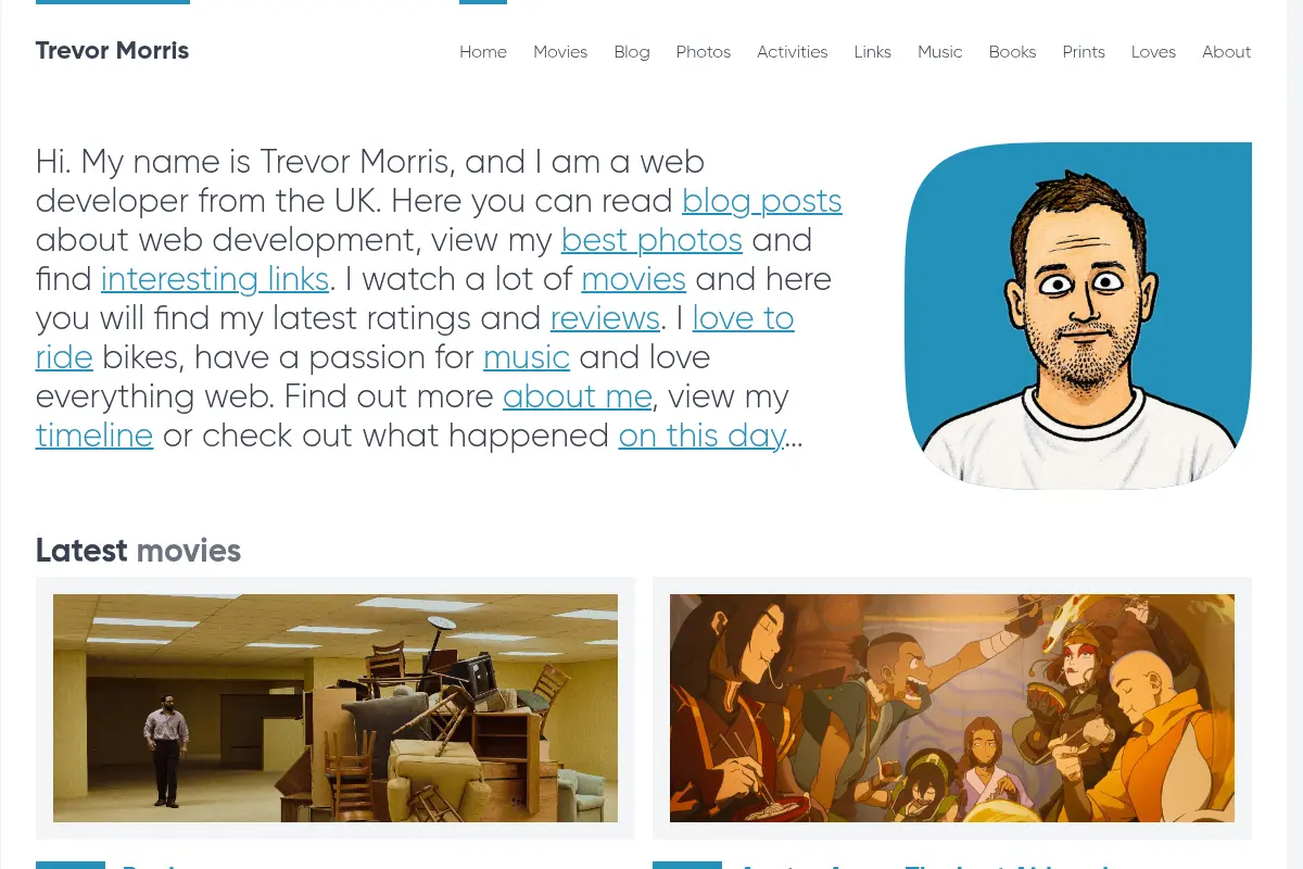 Trevor Morris — A web developer from the UK