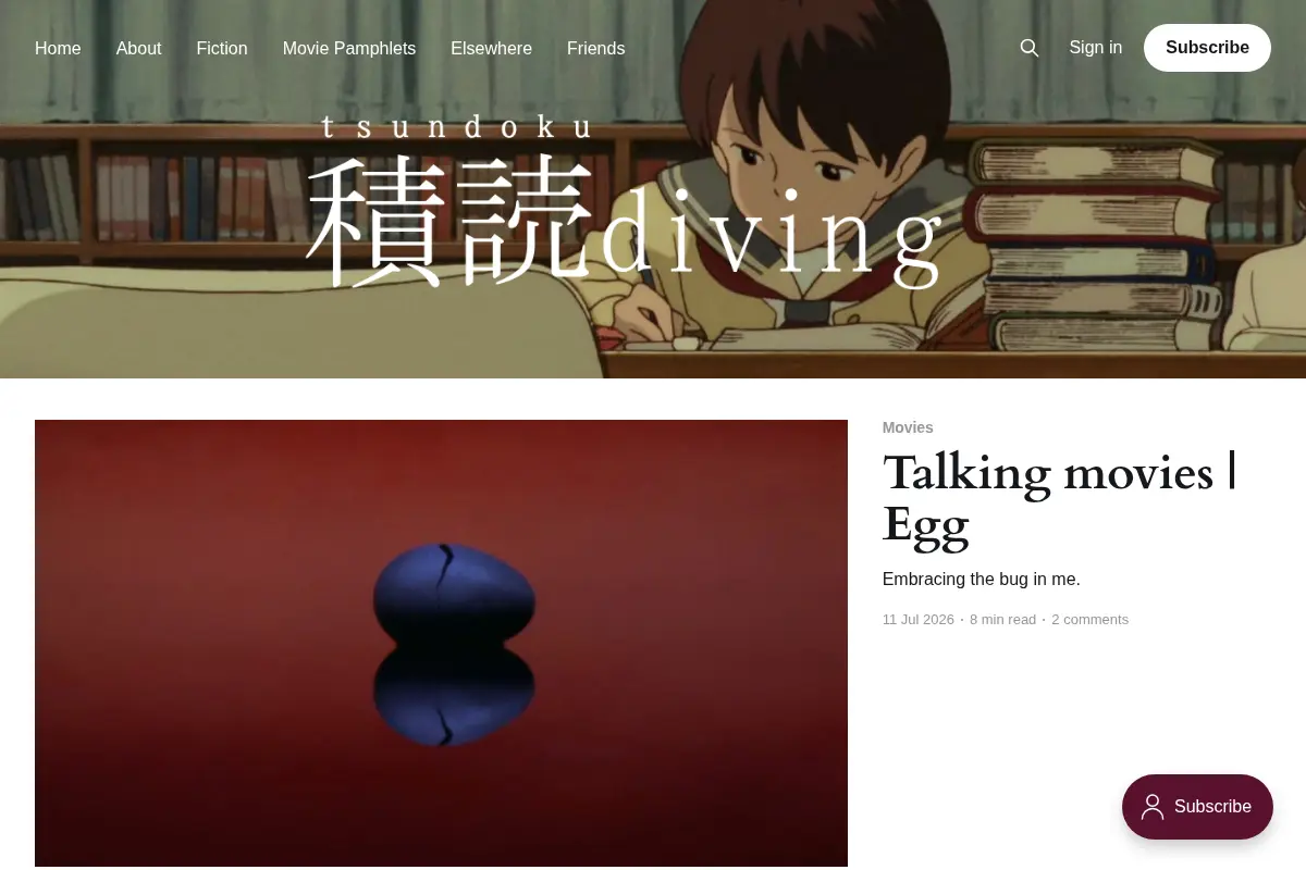 Tsundoku Diving