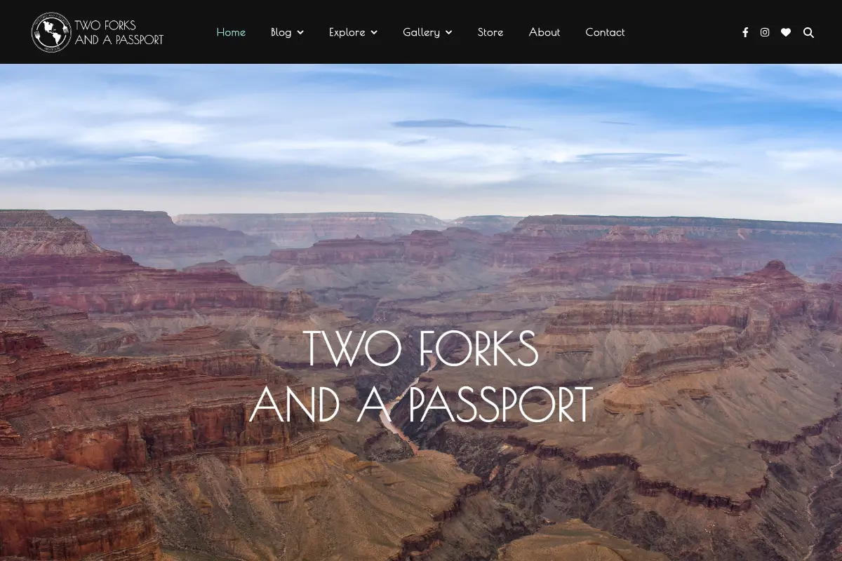 Two Forks and a Passport