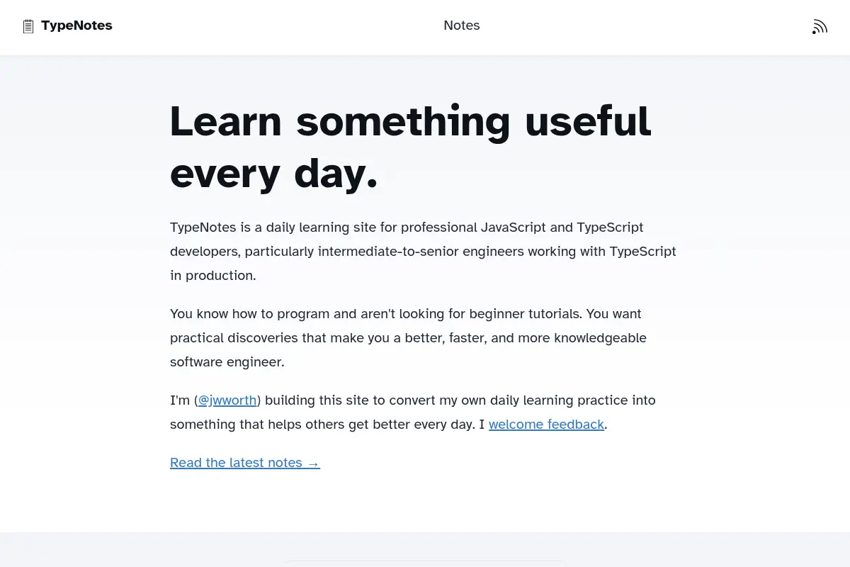TypeNotes