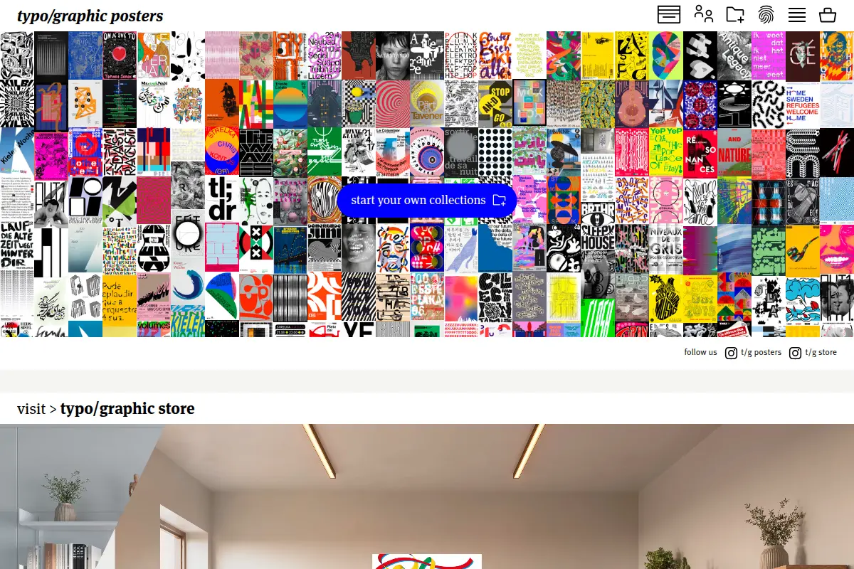 typo/graphic posters