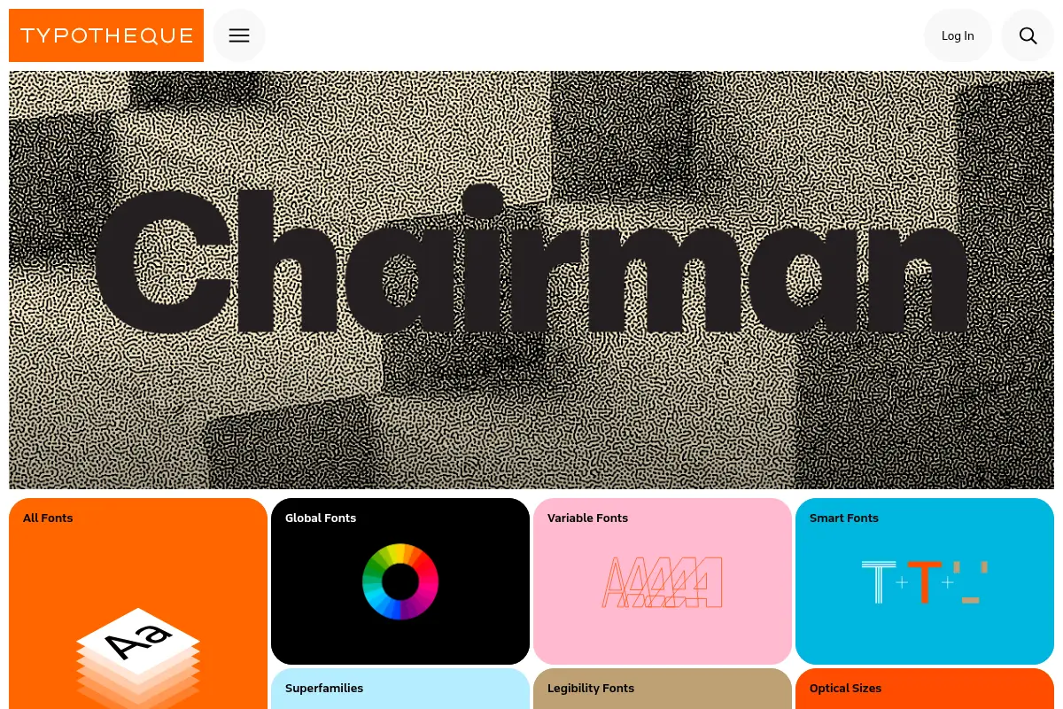 Typotheque type foundry - unique, high quality fonts for print and screens