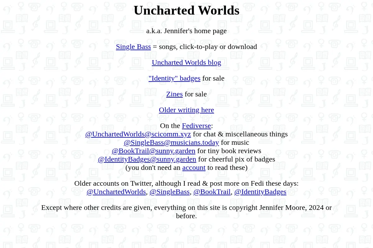 Uncharted Worlds