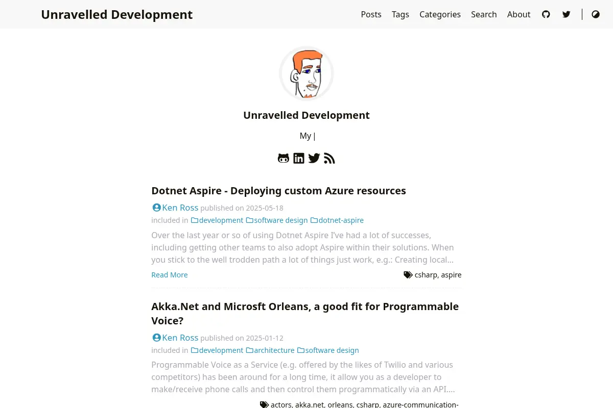 Unravelled Development