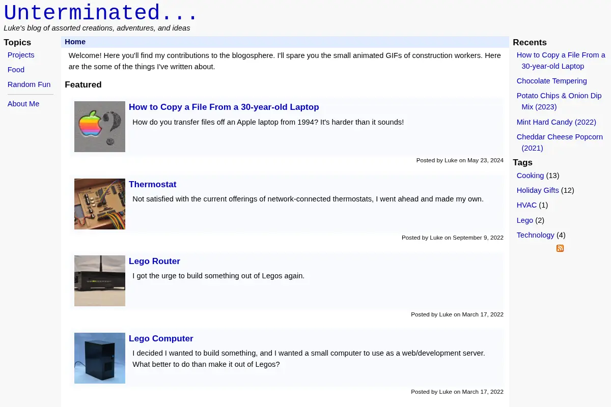 Unterminated