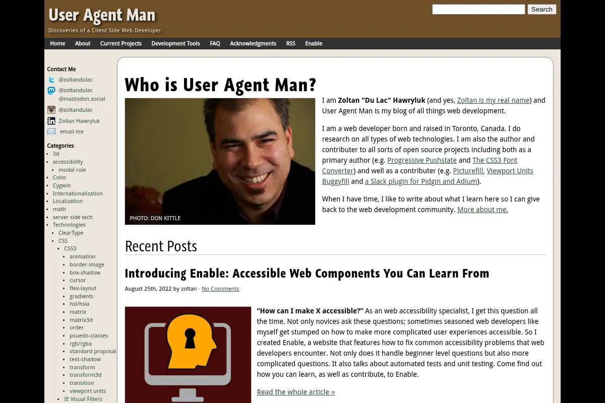 User Agent Man