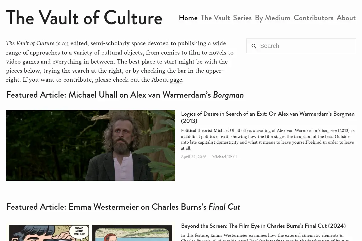The Vault of Culture