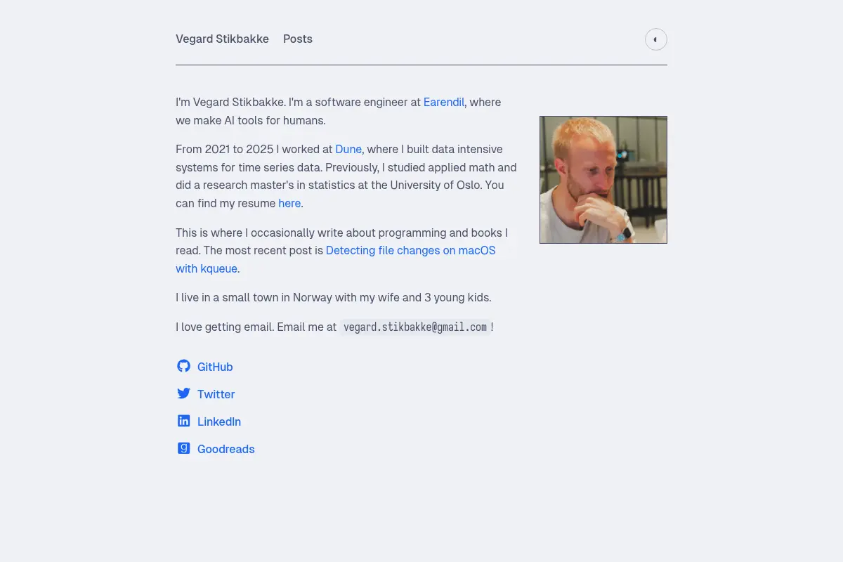 Vegard Stikbakke