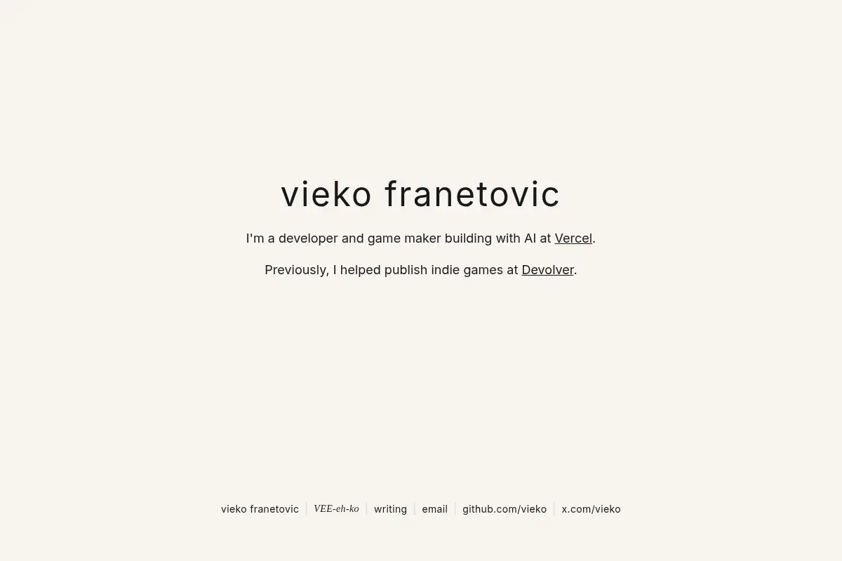 Vieko Franetovic
