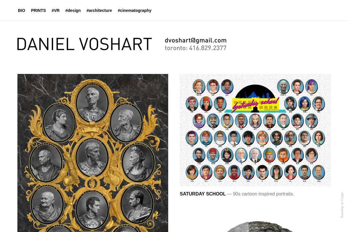 Daniel Voshart - Design / Cinematography