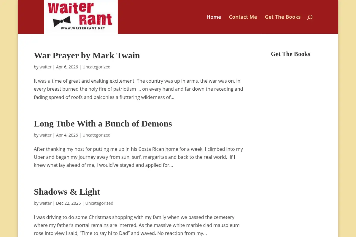 Waiter Rant