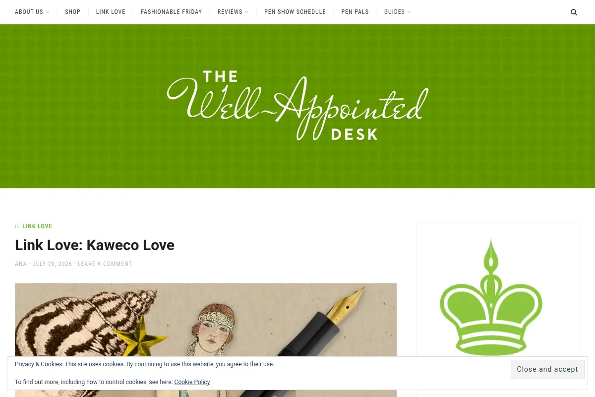 The Well-Appointed Desk