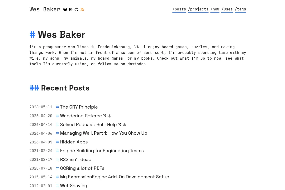Wes Baker