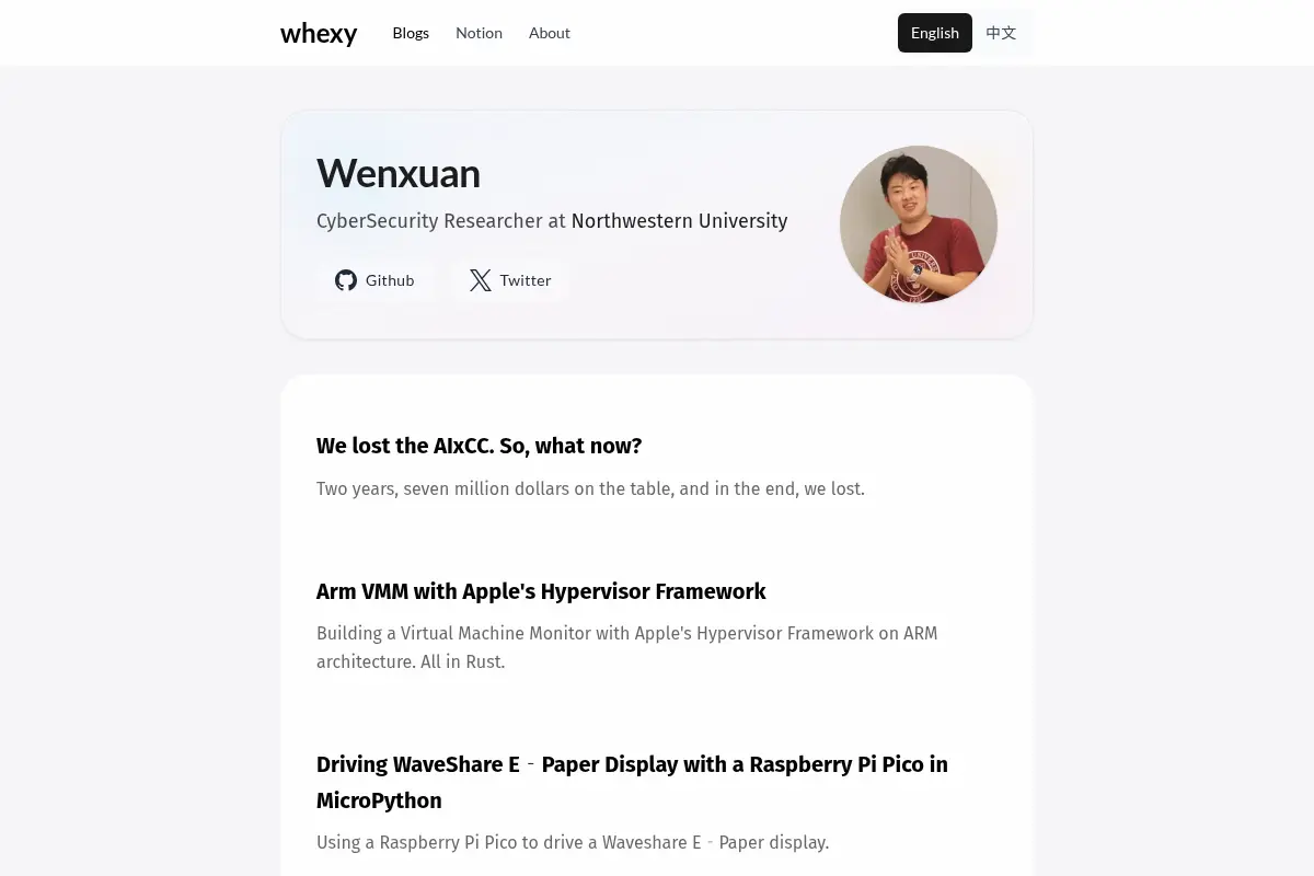 Whexy