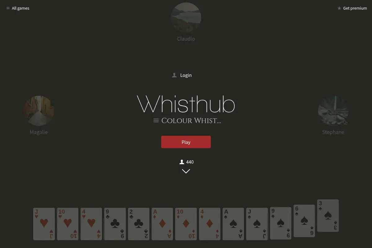 Play colour whist online | Whisthub