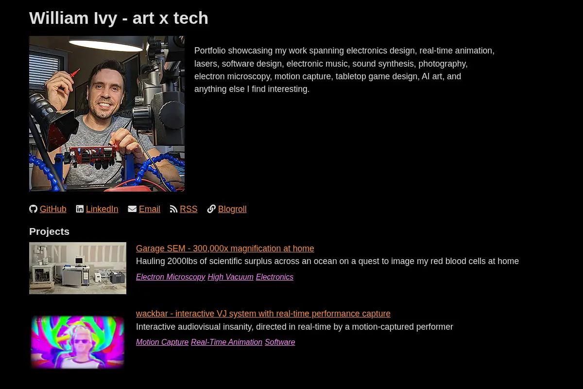 William Ivy - Portfolio