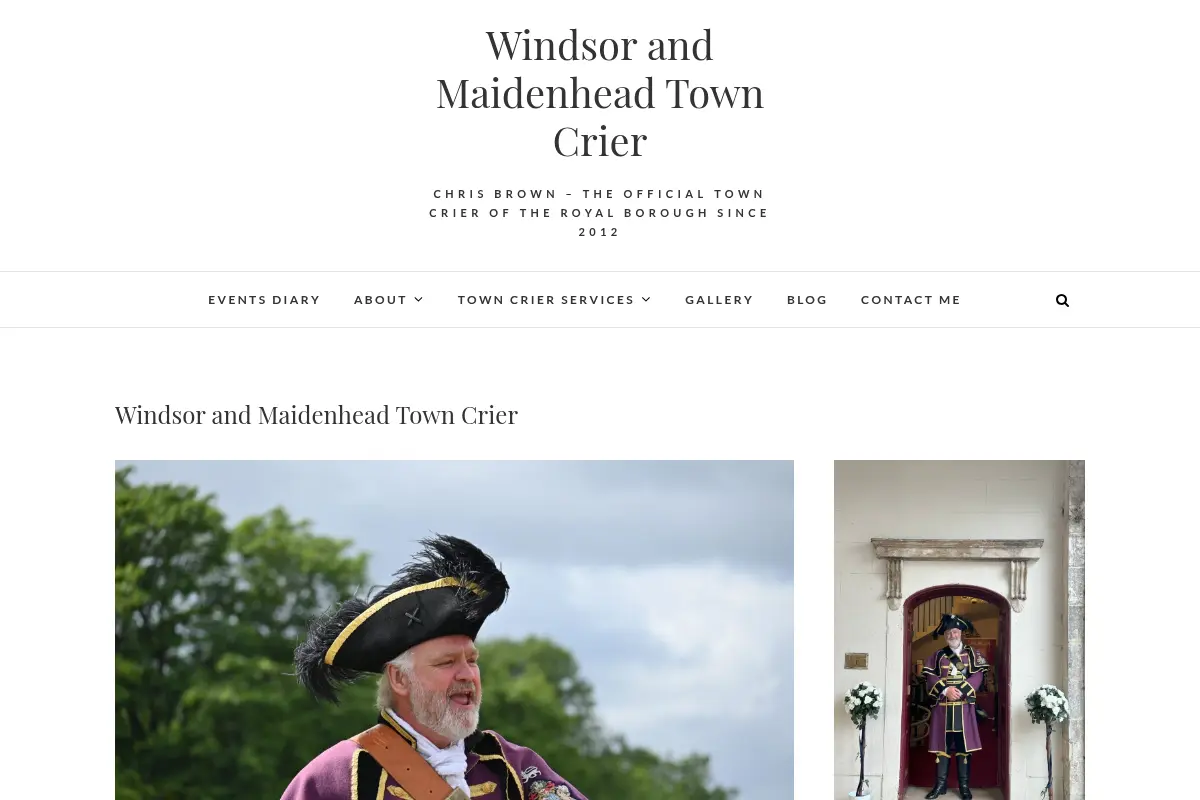 Windsor and Maidenhead Town Crier