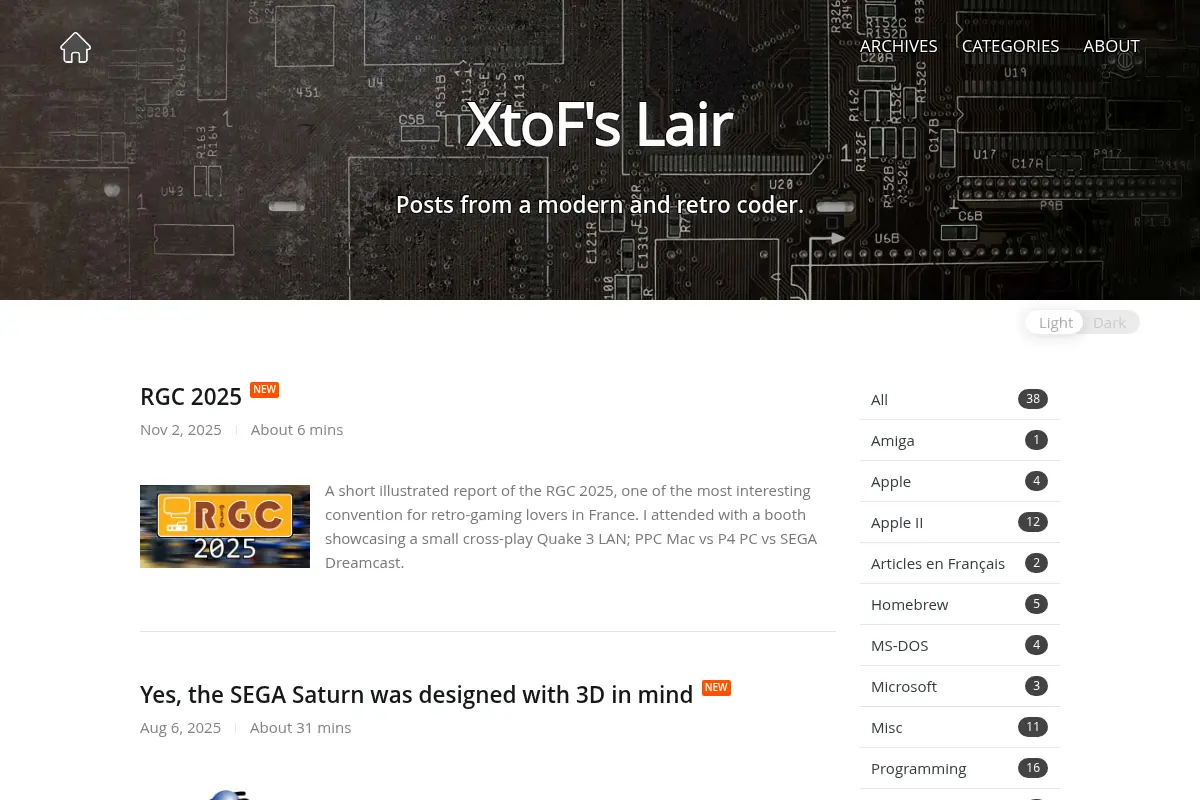 XtoF's Lair