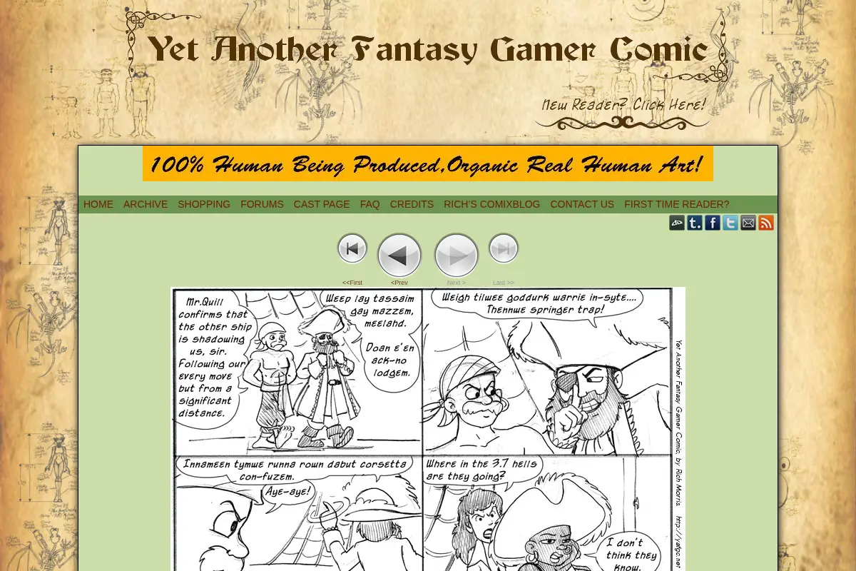 Yet Another Fantasy Gamer Comic
