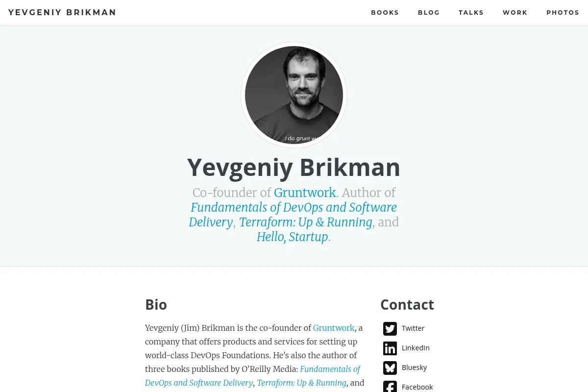 Yevgeniy Brikman