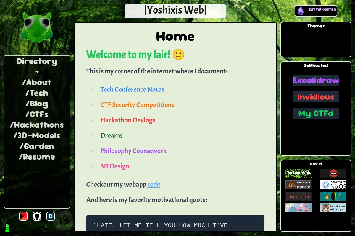 Yoshixis Web