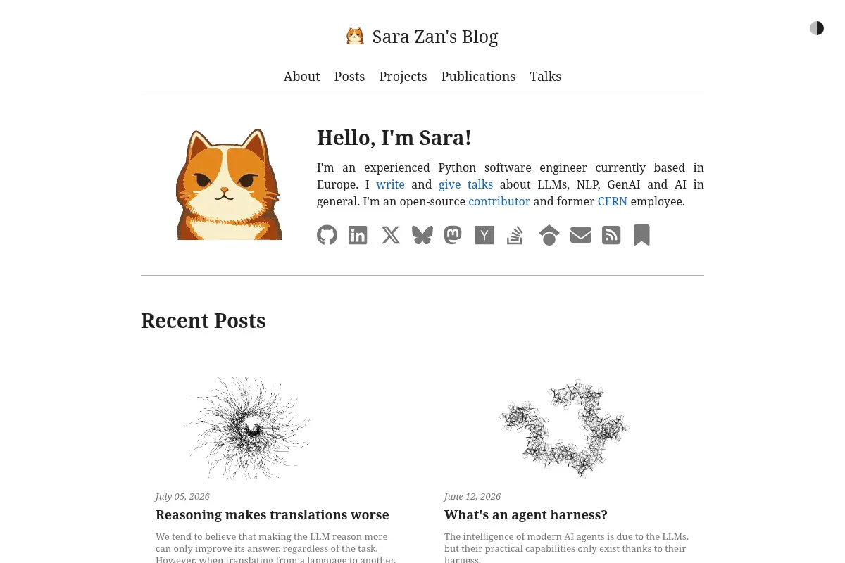Sara Zan's Blog