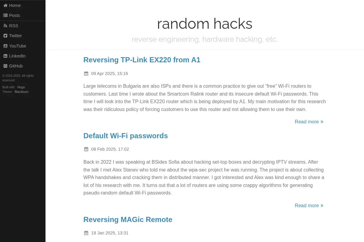 random hacks