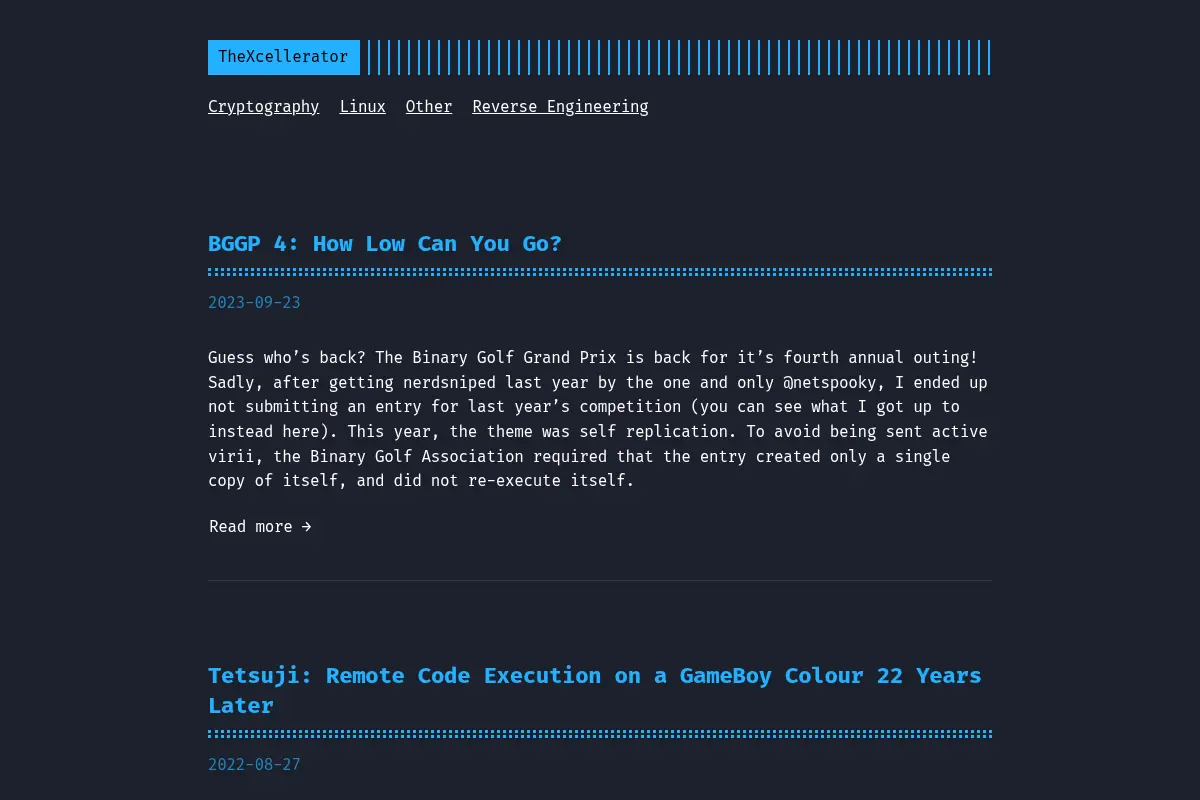TheXcellerator