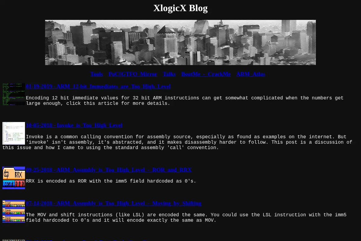 XlogicX Blog