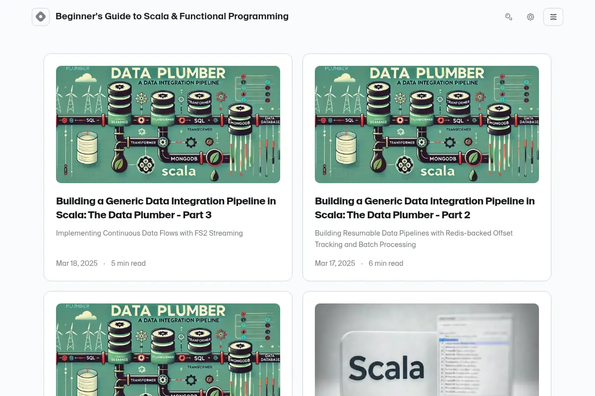 Beginner's Guide to Scala & Functional Programming