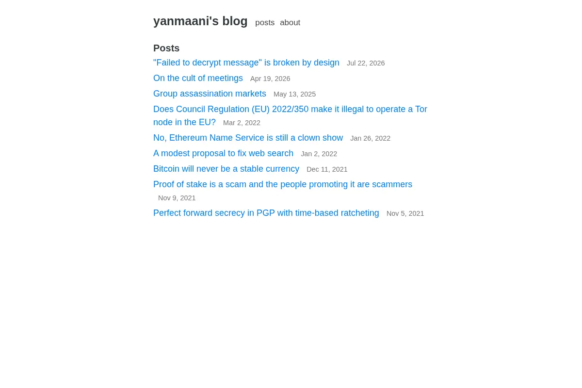 yanmaani's blog