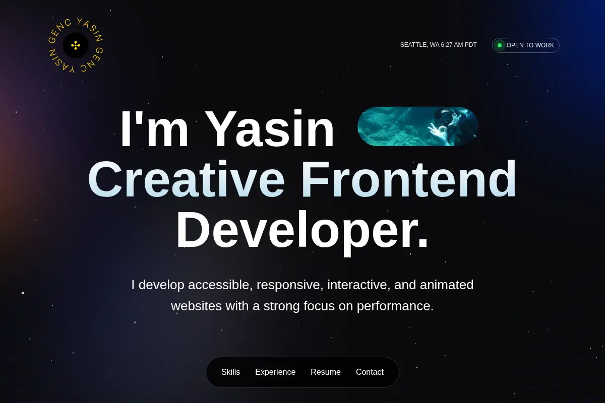 Yasin Genc - Front-End Developer