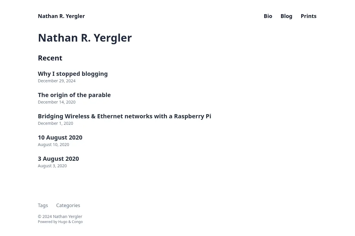 Nathan R. Yergler