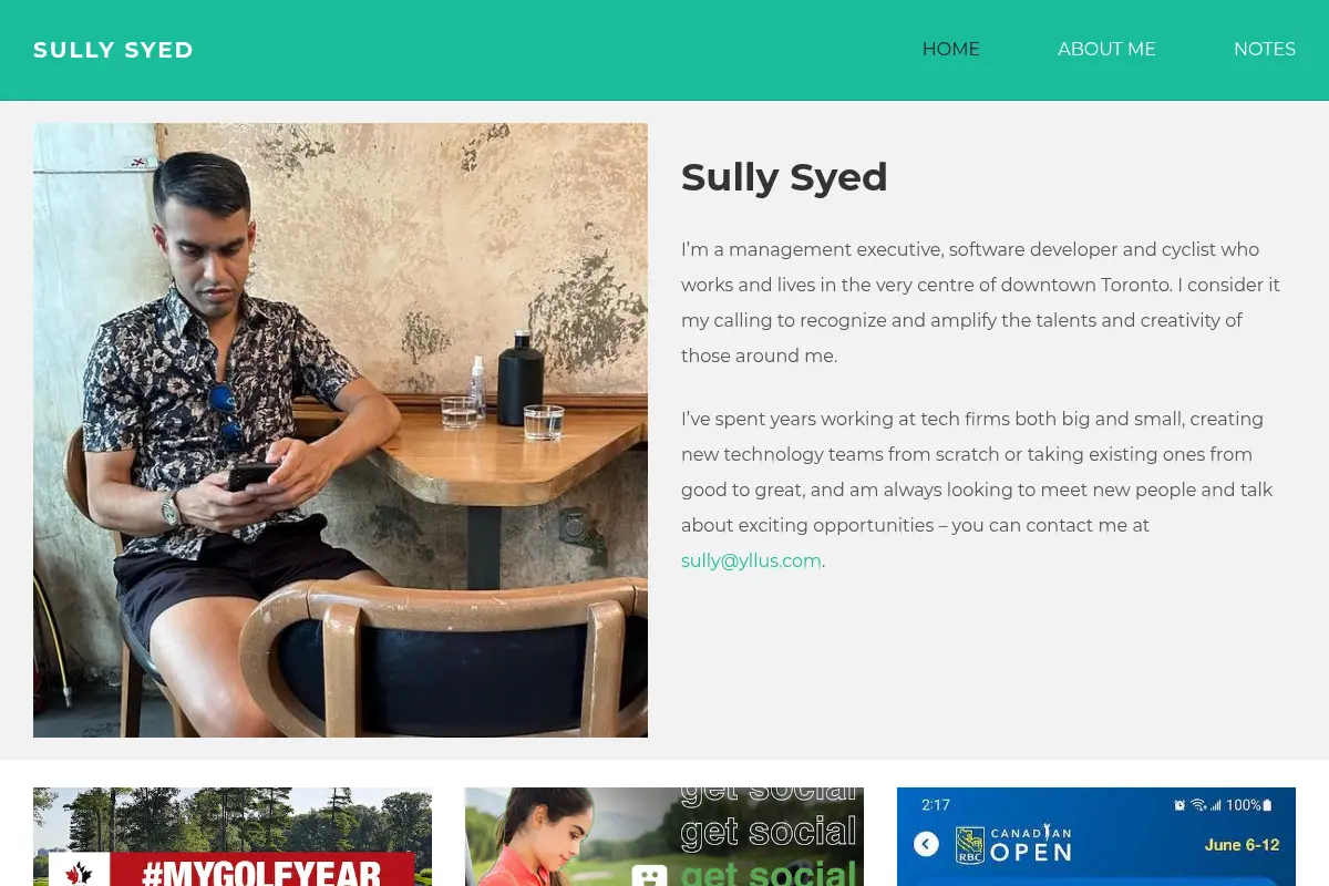Sully Syed | Professional Profile