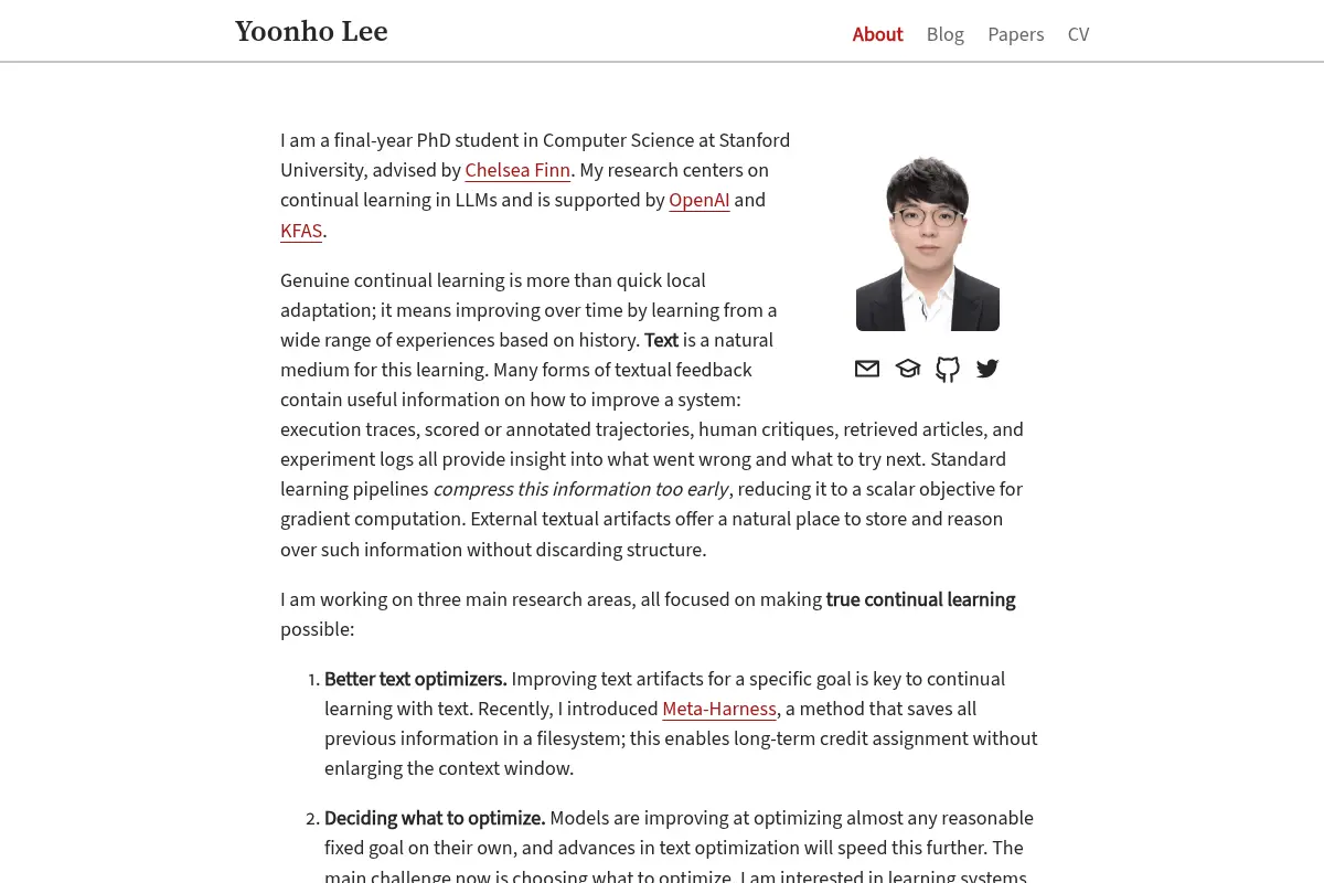 Yoonho Lee