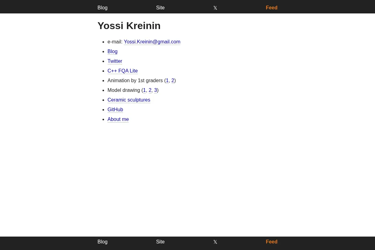 Yossi Kreinin