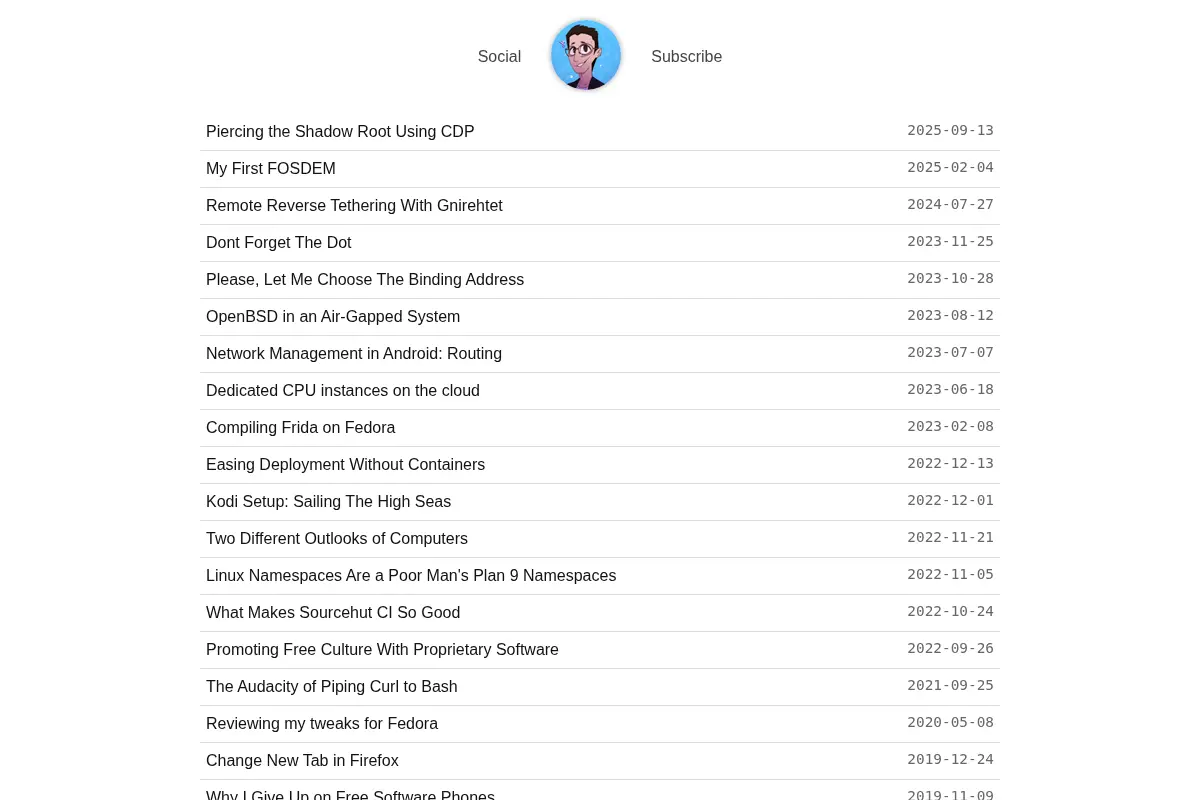 Yotam's blog