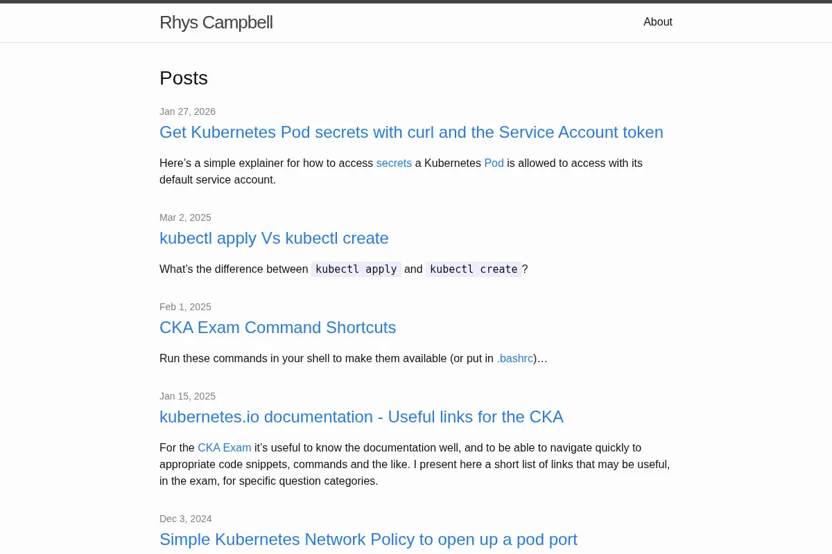 Rhys Campbell's T-SQL Blog