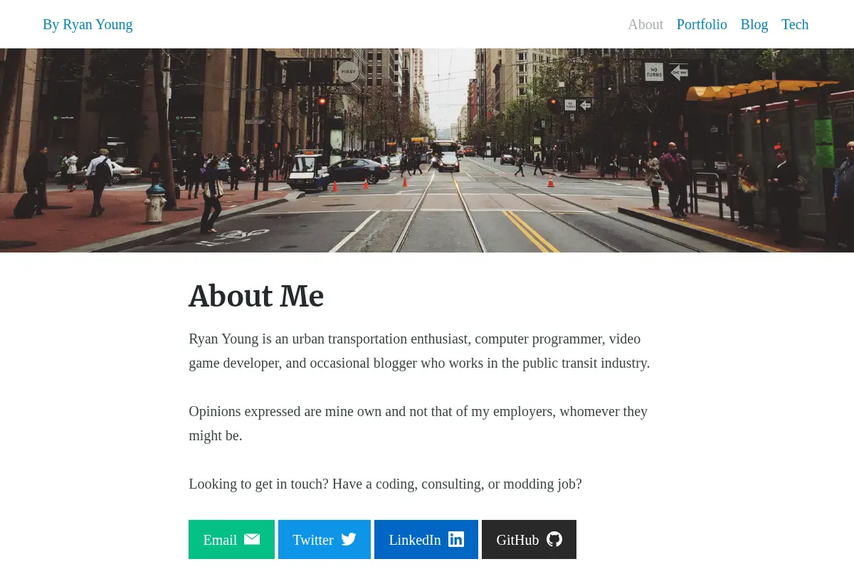 Ryan Young's Personal Website