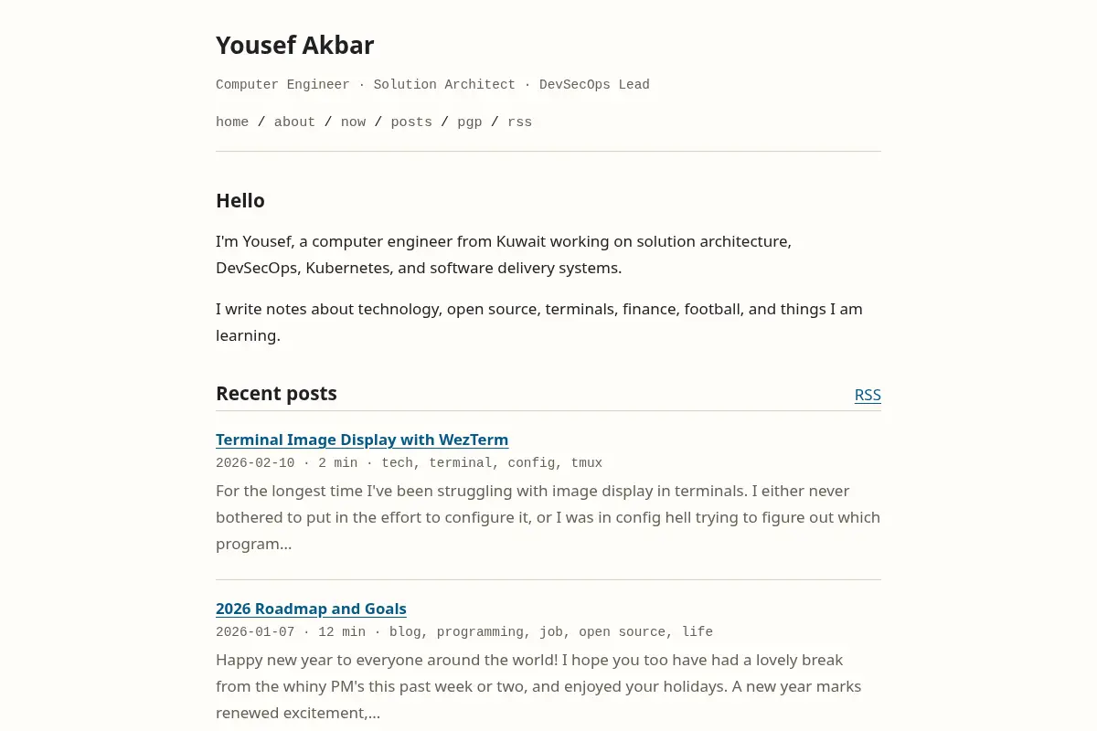 Yousef Akbar