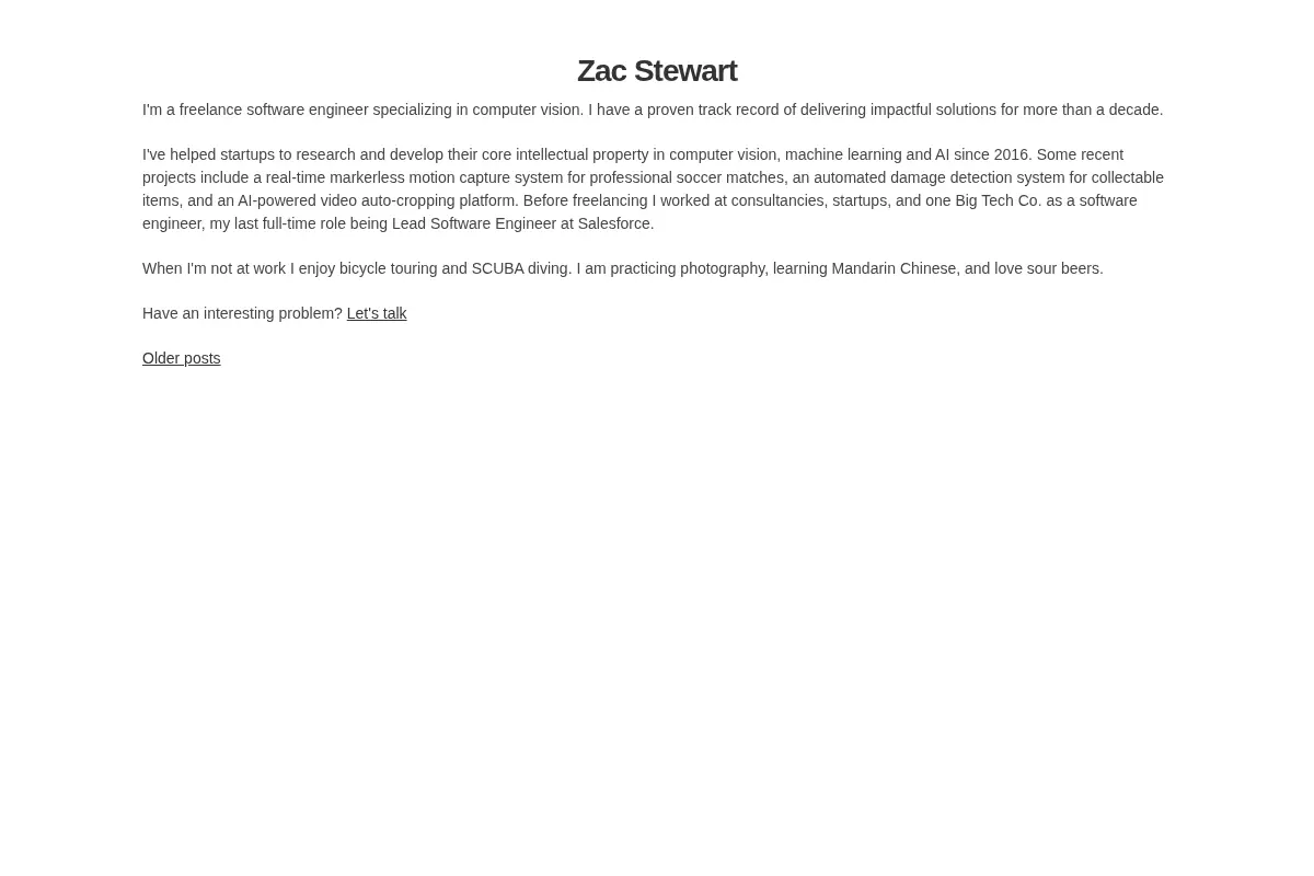 Zac Stewart
