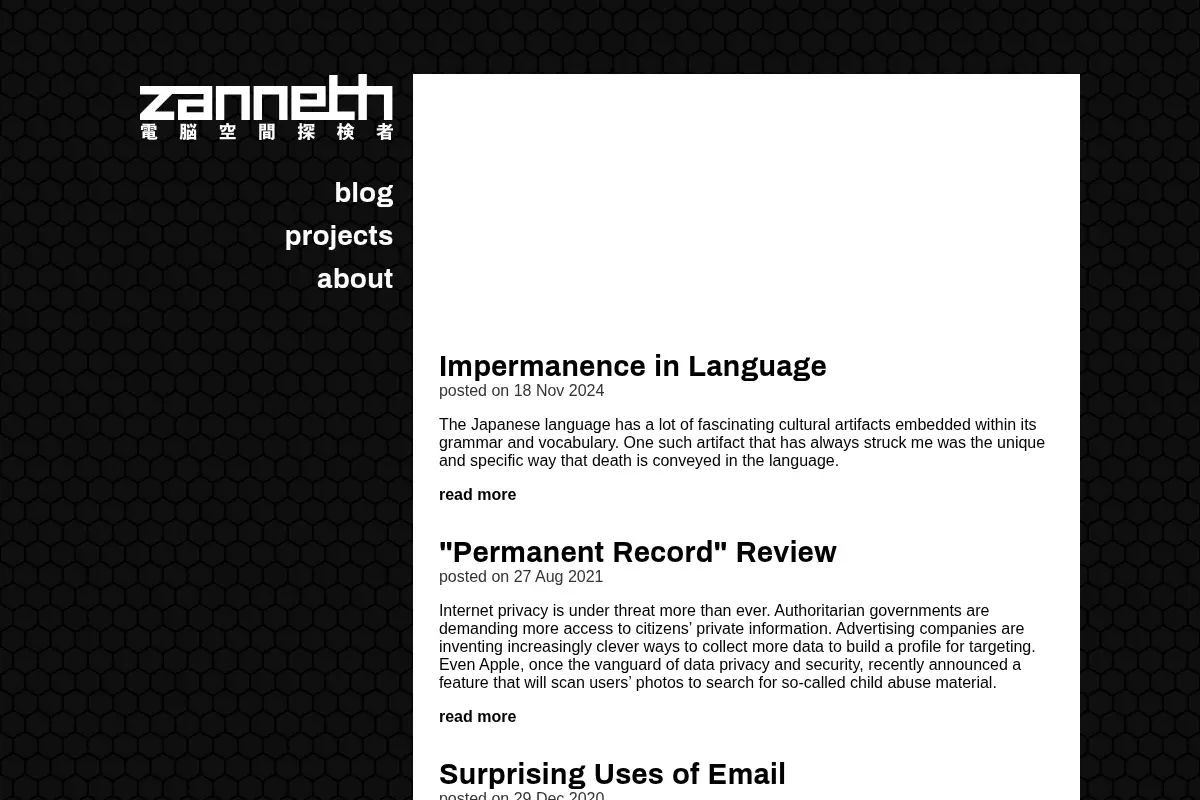 zanneth.com