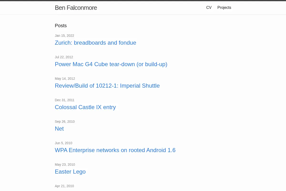 Ben Falconmore
