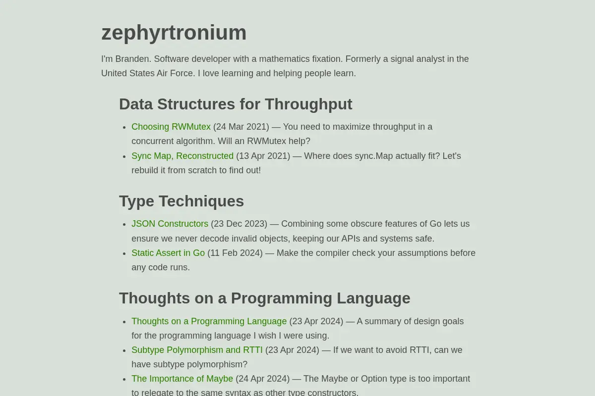 zephyrtronium