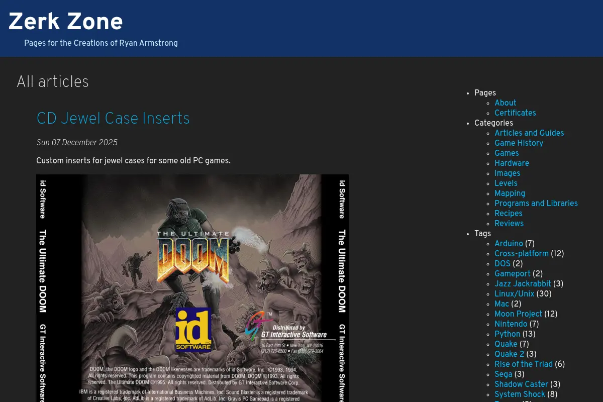 Zerk Zone