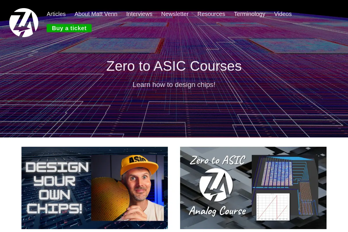 Zero to ASIC Course