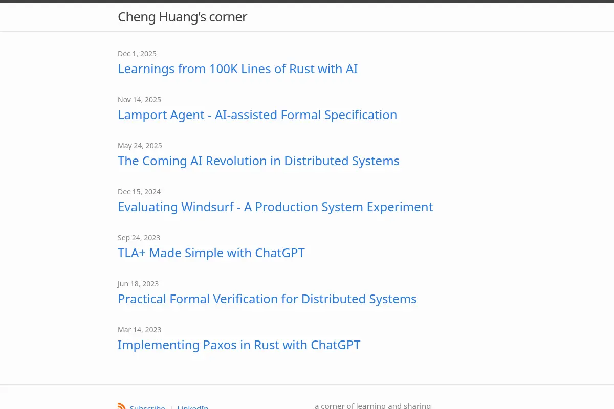 Cheng Huang’s corner