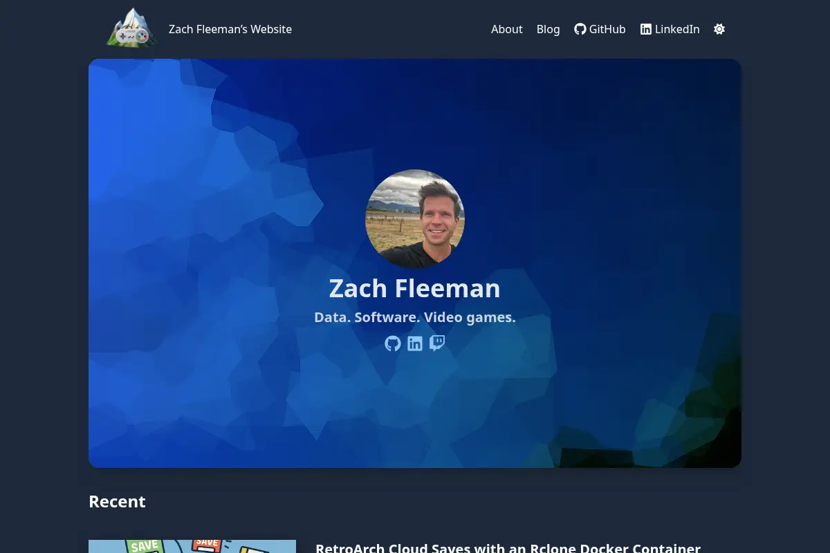 Zach Fleeman's Website