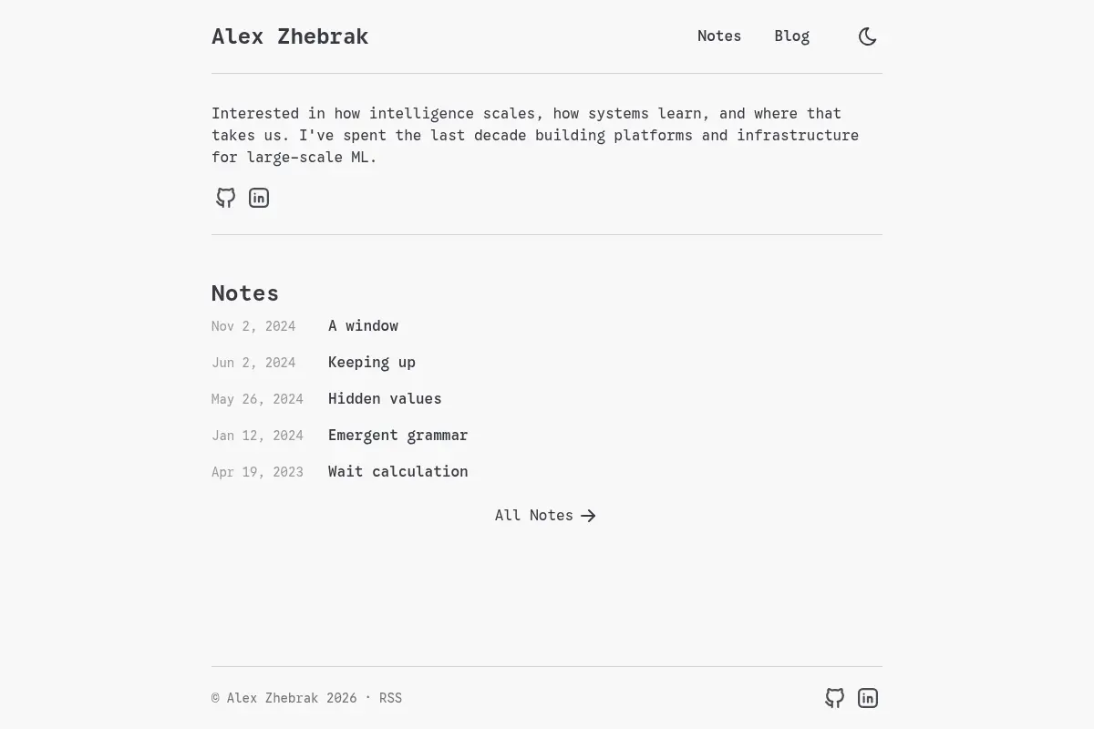 Alex Zhebrak